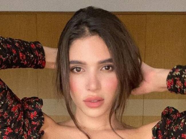 Mara Cifuentes y las fotos con el que sería su nuevo amor. Foto: Instagram: @maracifuentes1