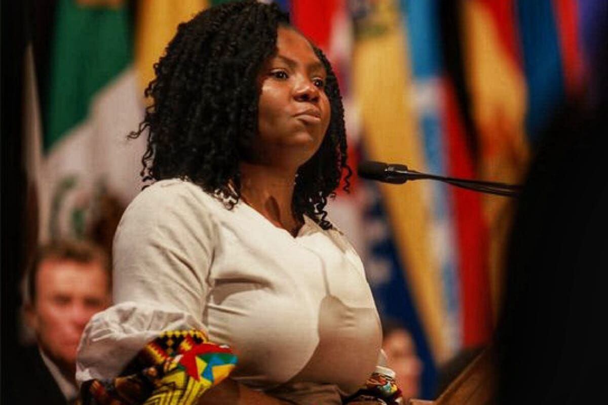 Vicepresidenta de Colombia, Francia Márquez. Crédito: Vicepresidencia.