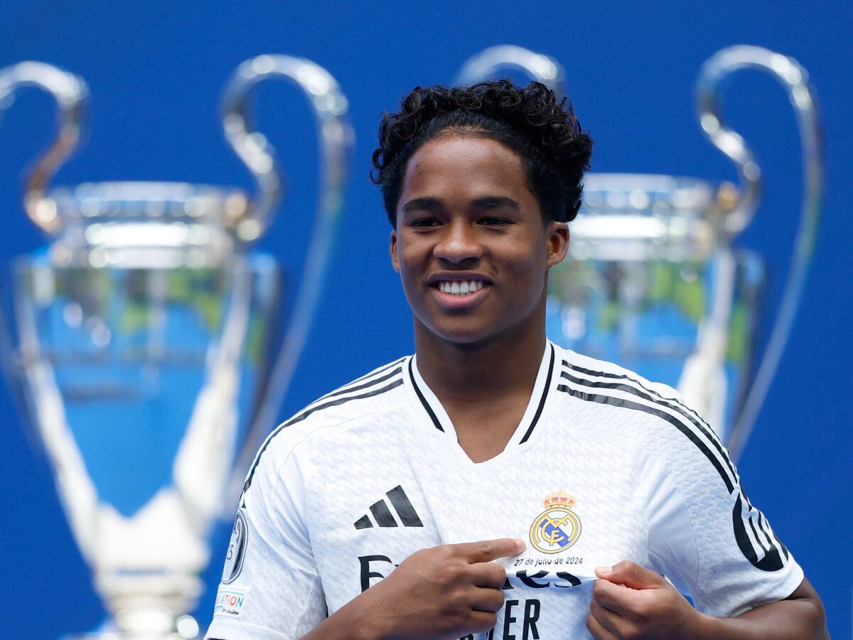 “Espero pasar toda mi carrera en el Real Madrid”: Endrick en su presentanción