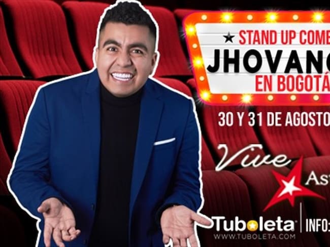 “Diferente, digital y divertida”, así describió Jhovanoty su nuevo stand up comedy