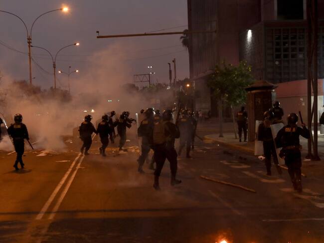 Protestas en Perú contra la presidenta Dina Boluarte (Photo by Klebher Vasquez/Anadolu Agency via Getty Images)