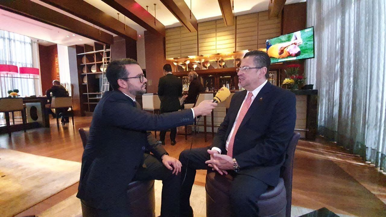 Rodrigo Chaves, presidente de Costa Rica.