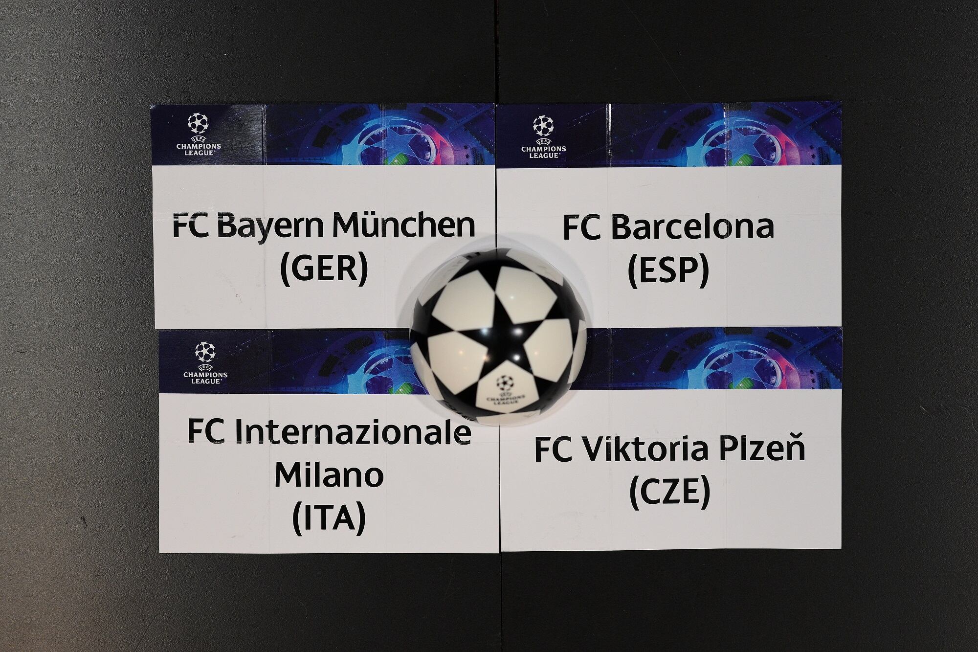 Grupo C Champions League (Photo by Lukas Schulze - UEFA/UEFA via Getty Images)