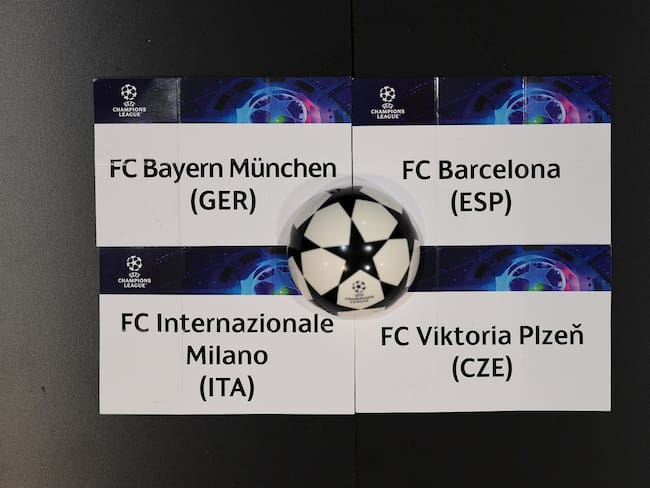 Grupo C Champions League (Photo by Lukas Schulze - UEFA/UEFA via Getty Images)