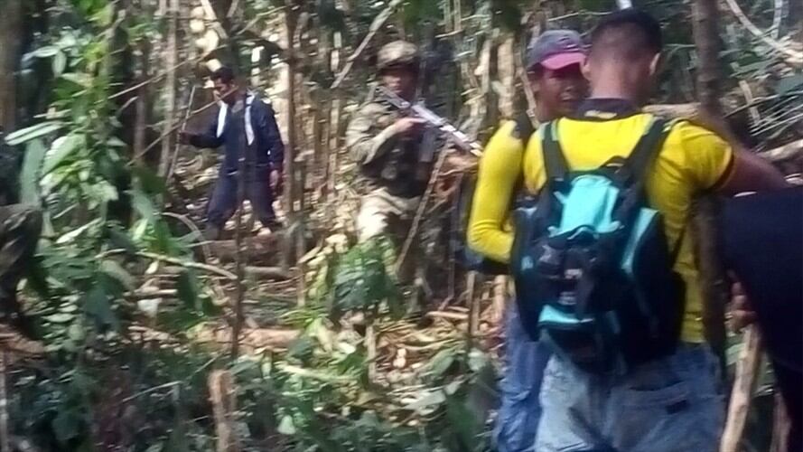 Tensión en el sur de Córdoba por enfrentamientos entre campesinos y Ejército. Foto: Cortesía