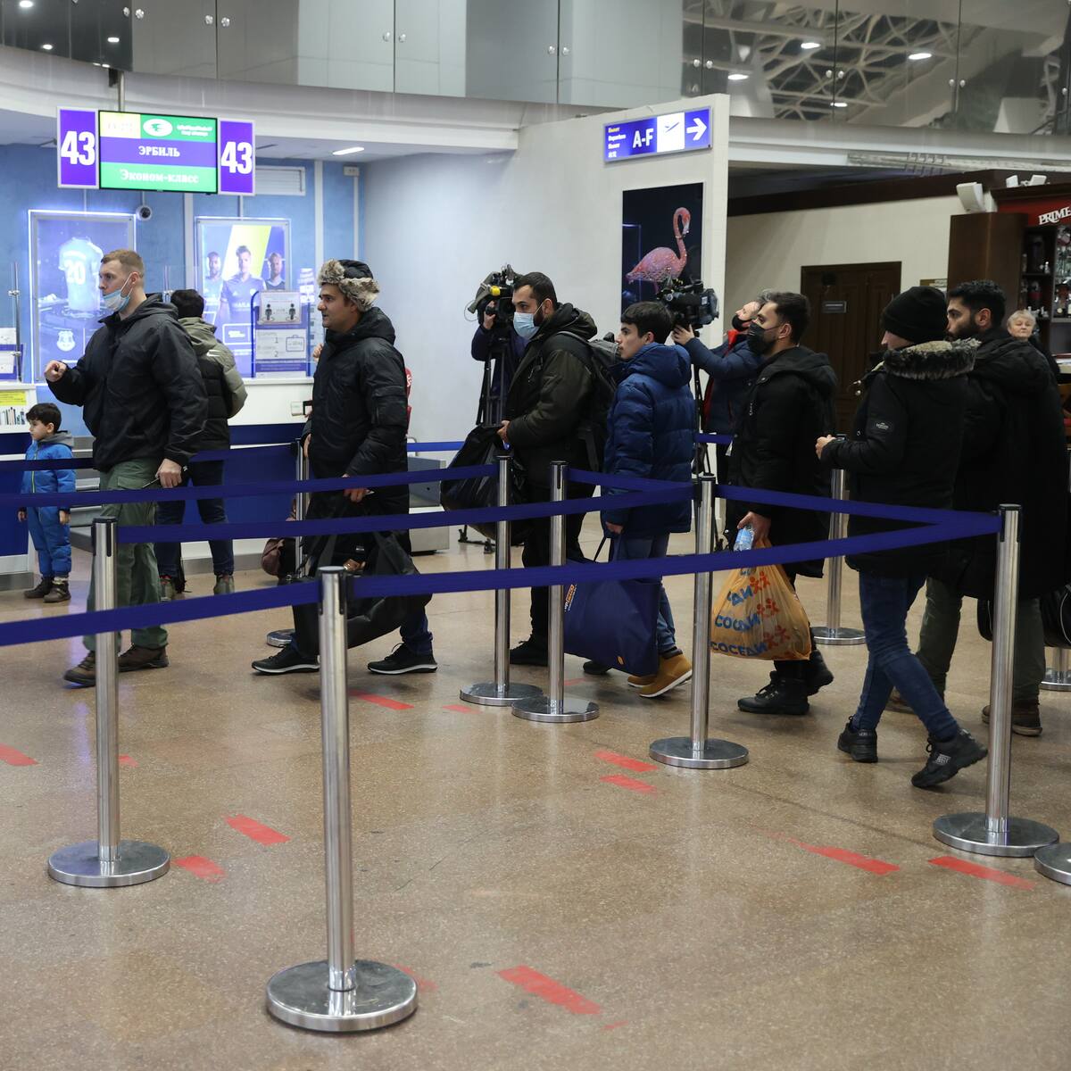 Más de 600 migrantes iraquíes son repatriados desde Bielorrusia