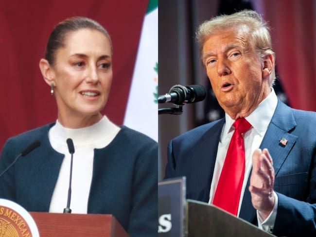 Claudia Sheinbaum y Donald Trump | Fotos: GettyImages