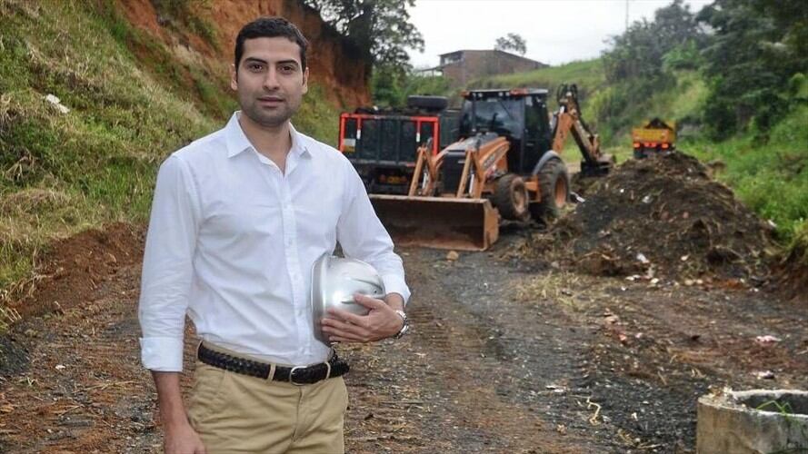 Juan Diego Flórez González es ingeniero civil de la Universidad de San Buenaventura. Foto: Cortesía