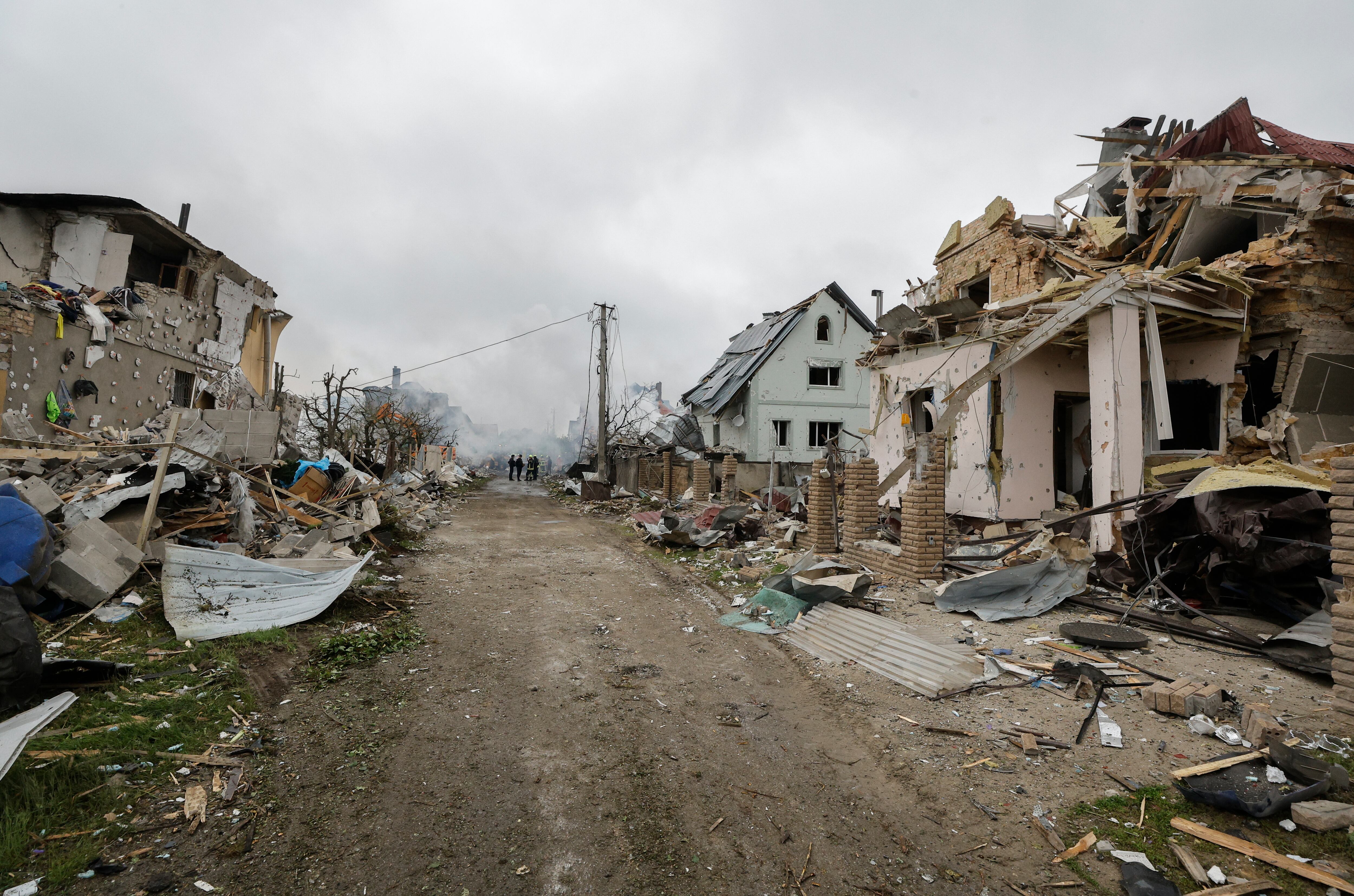 Nuevo ataque con drones de Rusia a Ucrania. (Rusia, Ucrania, Kiev) EFE/EPA/SERGEY DOLZHENKO