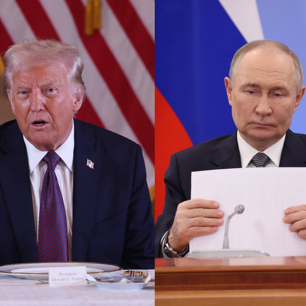 Trump asegura que prepara una reunión con Putin para “poner fin” a la guerra en Ucrania