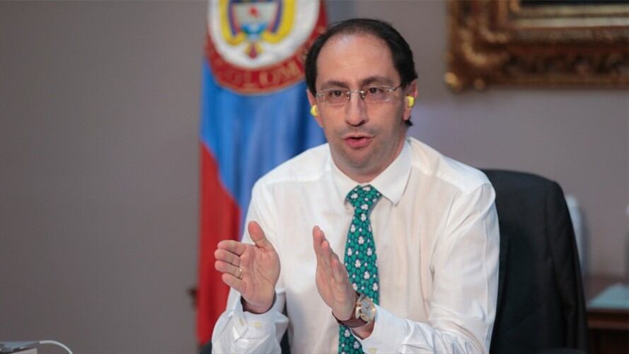 José Manuel Restrepo, ministro de Hacienda. Foto: Colprensa