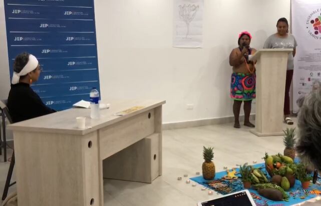 Denuncias presentadas ante la JEP. Foto: Cortesía: CINEP