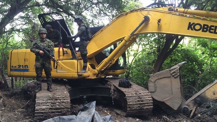 Minería ilegal en Bolívar / imagen de referencia. Foto: Colprensa