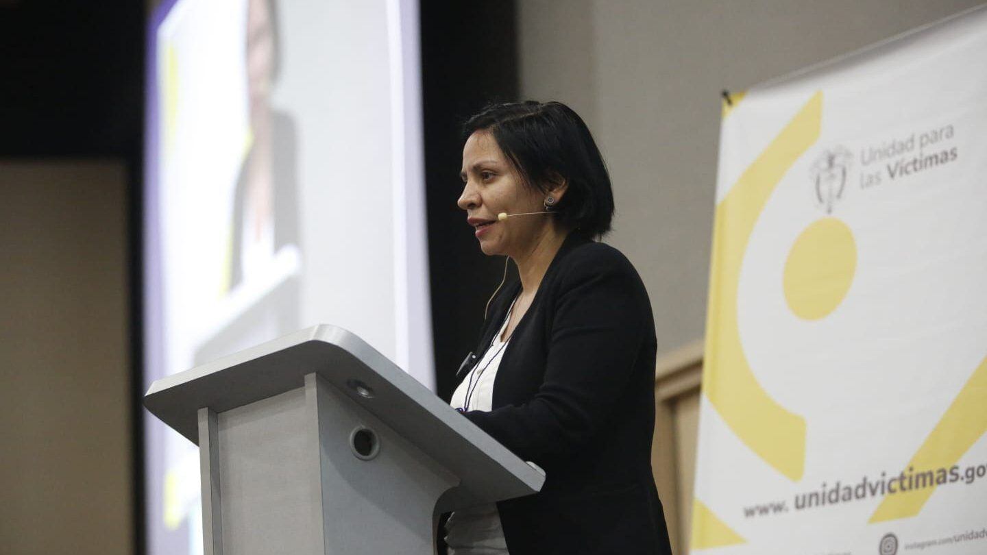 Patricia Tobón, directora de Unidad de Víctimas. Foto: Cortesía Unidad de Víctimas
