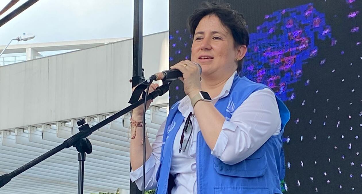 Monserrat Solano. Foto: @ONUHumanRights