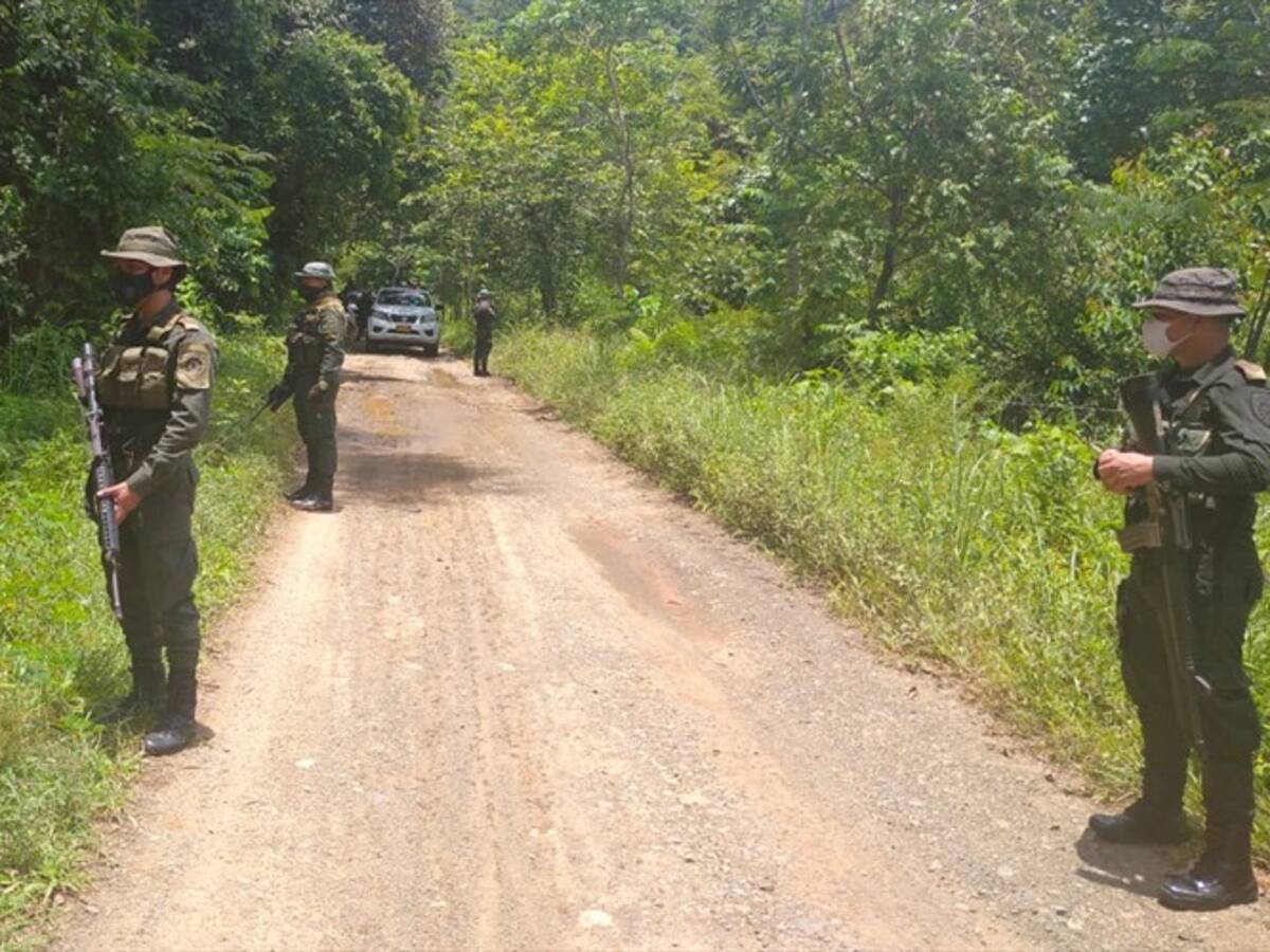 Hostigamiento armado deja un policía herido en zona rural de Tierralta, Córdoba