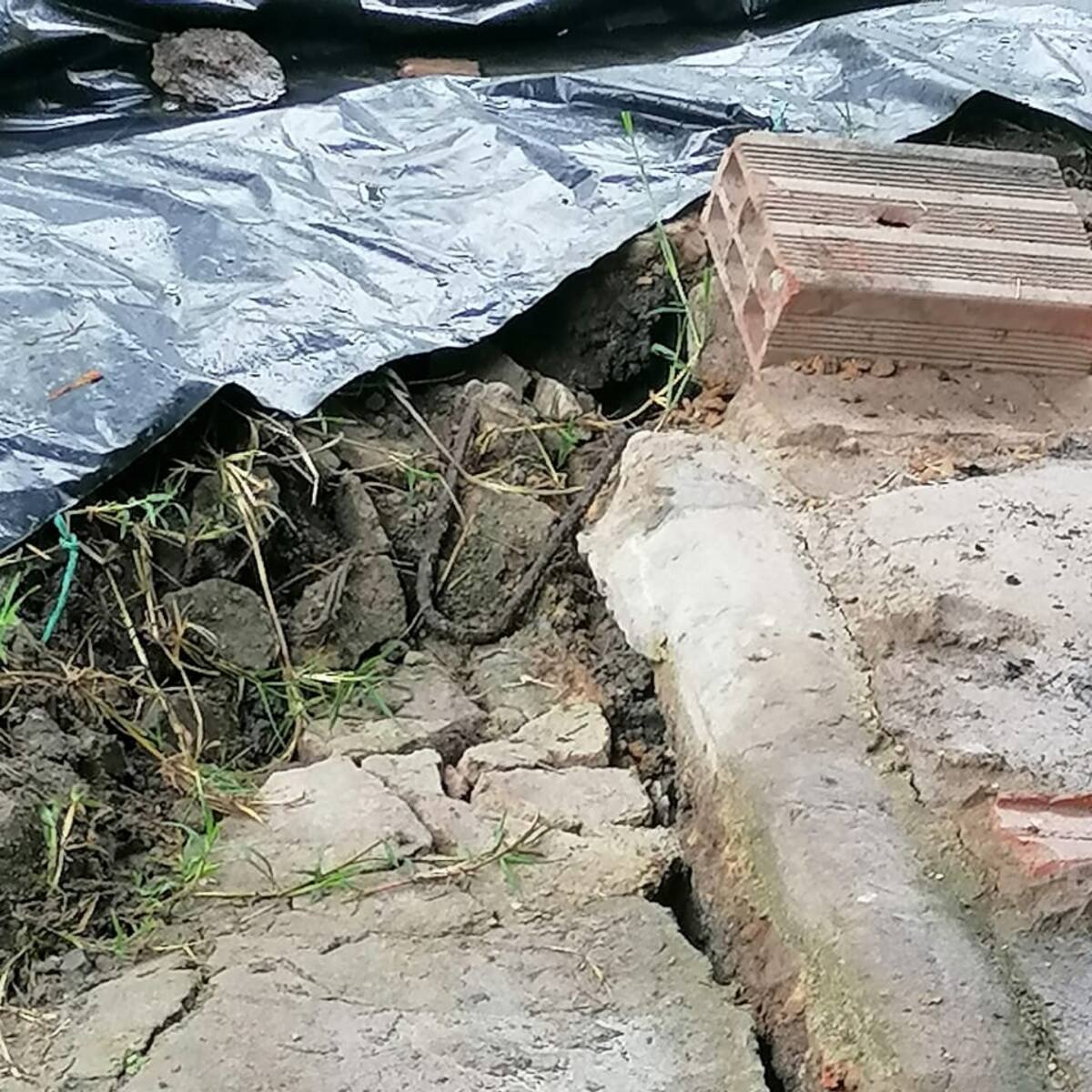 Boyacá: Casas de 20 familias se están agrietando en el municipio de Pajarito
