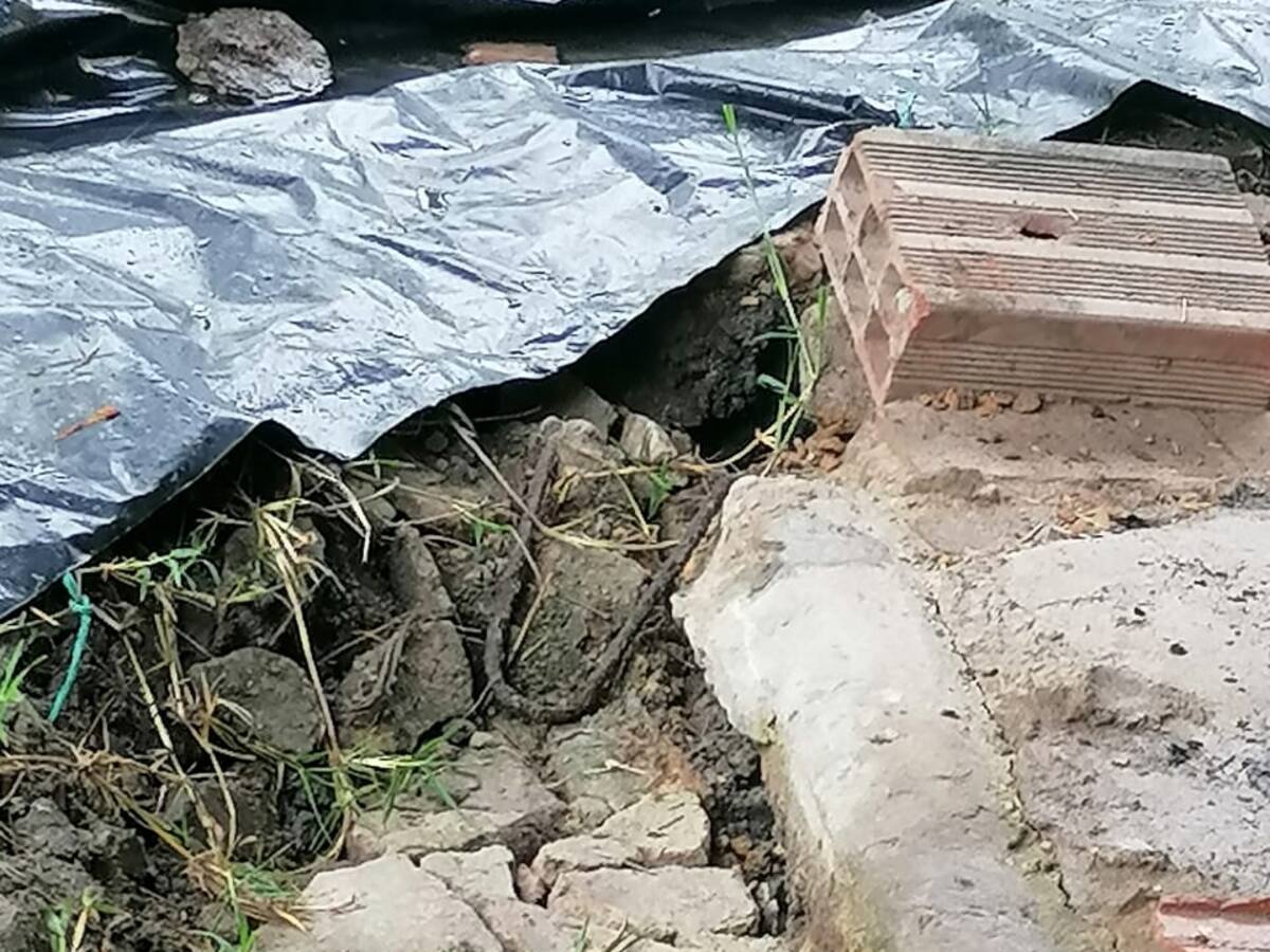 Boyacá: Casas de 20 familias se están agrietando en el municipio de Pajarito