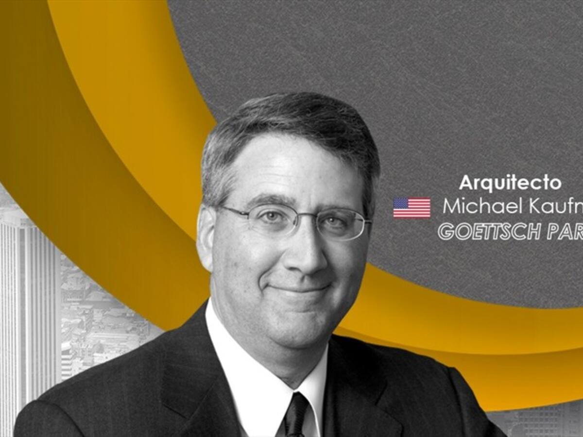 Michael Kaufman, arquitecto invitado a al conversatorio de Construcciones Planificada.