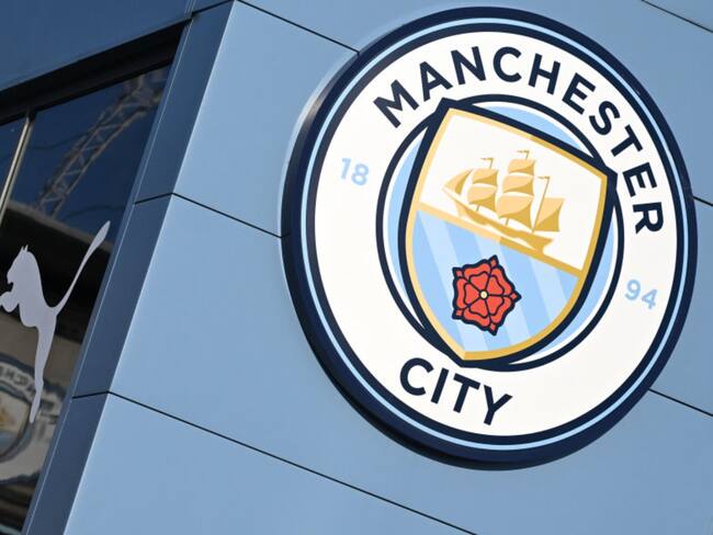 Logo Manchester City. I Foto: Image Photo Agency/Getty Images.