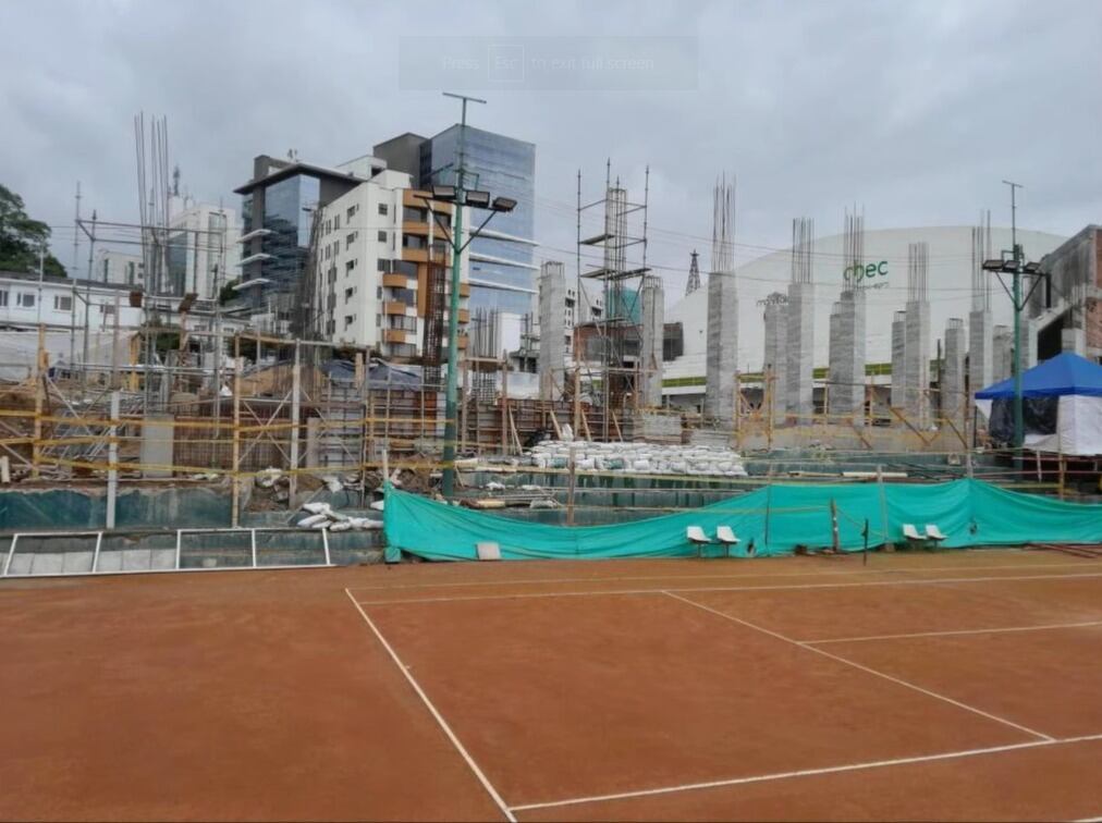 Obra inconclusa para los Juegos Nacionales 2023 | Foto: Suministrada