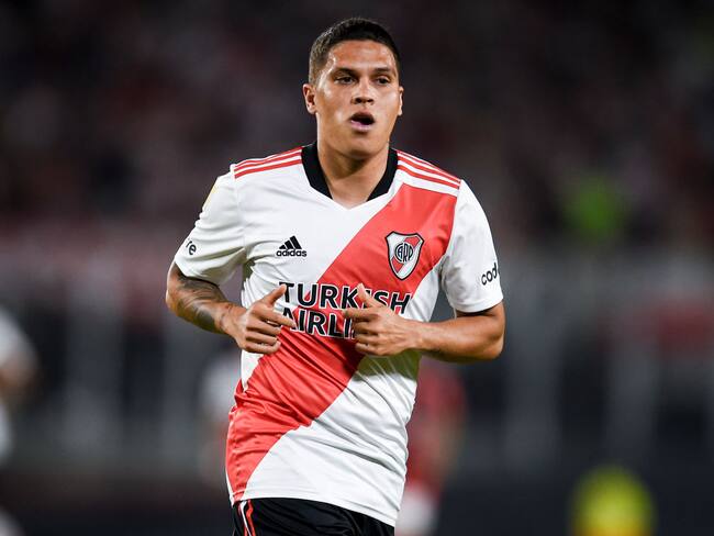 Juan Fernando Quintero of River Plate (Photo by Marcelo Endelli/Getty Images)