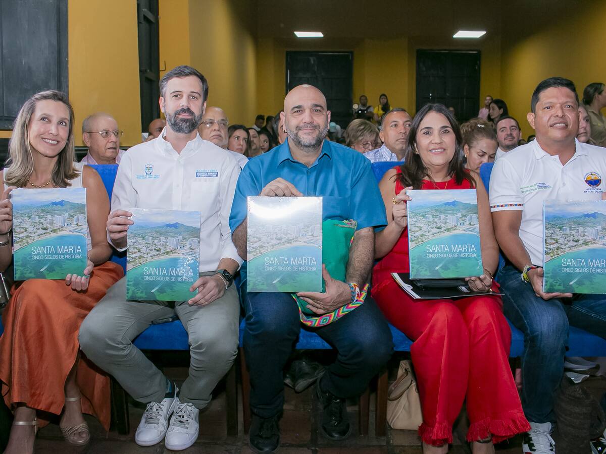 Lanzamiento del libro ‘Santa Marta: Cinco Siglos de Historia’ por los 500 años de fundación