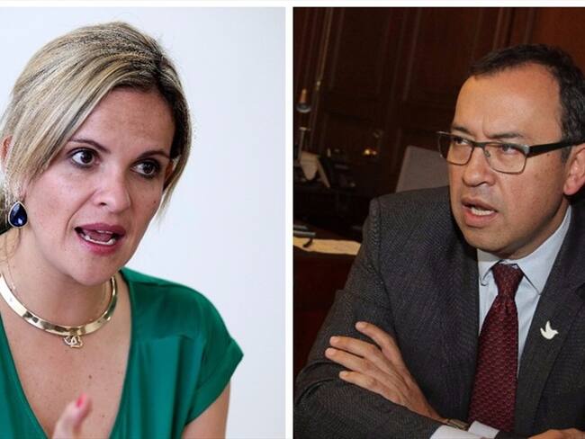 María Andrea Nieto / Alfonso Prada. Foto: Colprensa