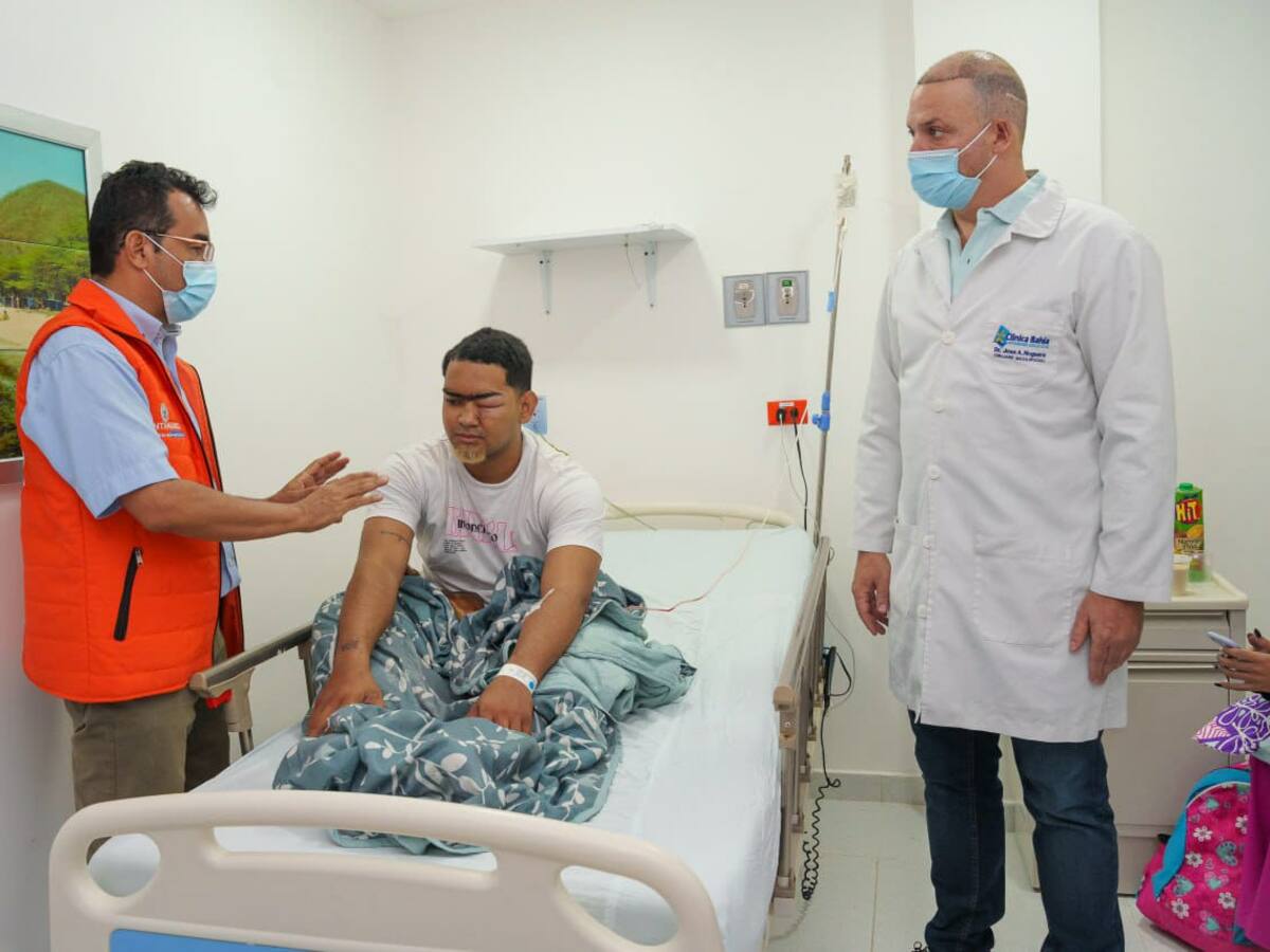 Se conoció el primer caso de quemado por pólvora en Santa Marta