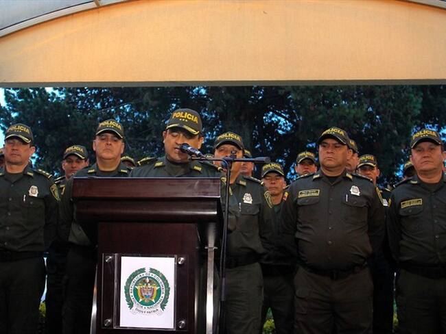 Generales de la Policía Nacional . Foto: Colprensa