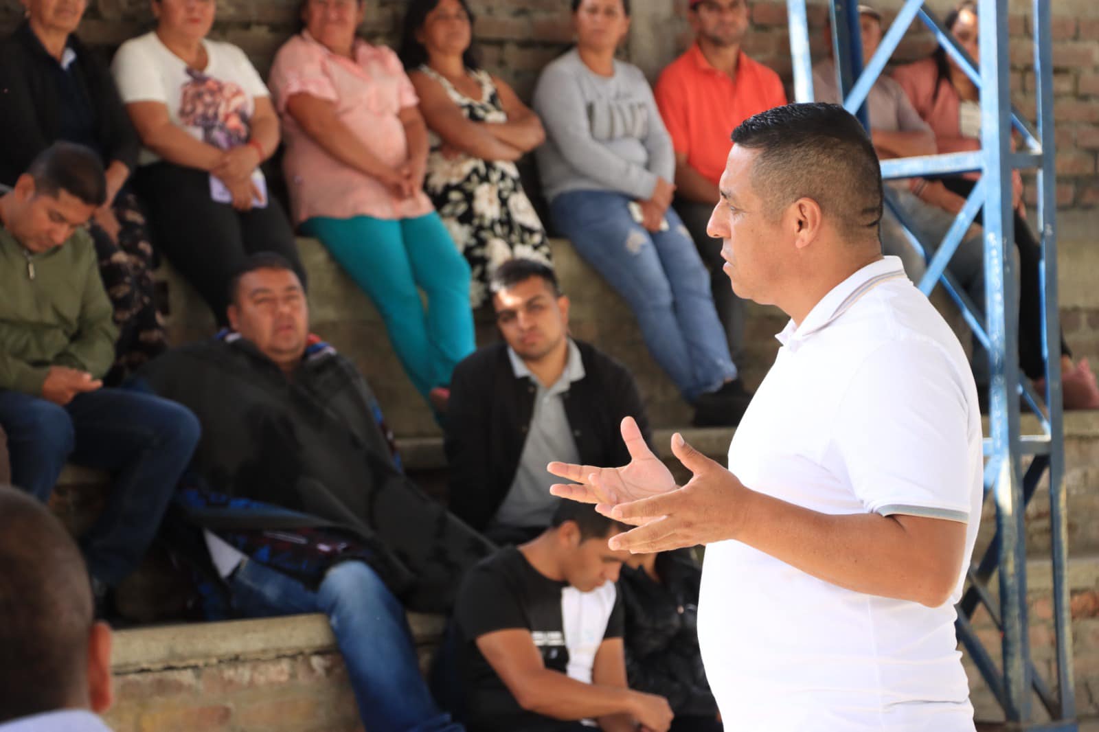 Fabio Rodríguez, alcalde de Balboa, Cauca. Crédito: Alcaldía de Balboa.