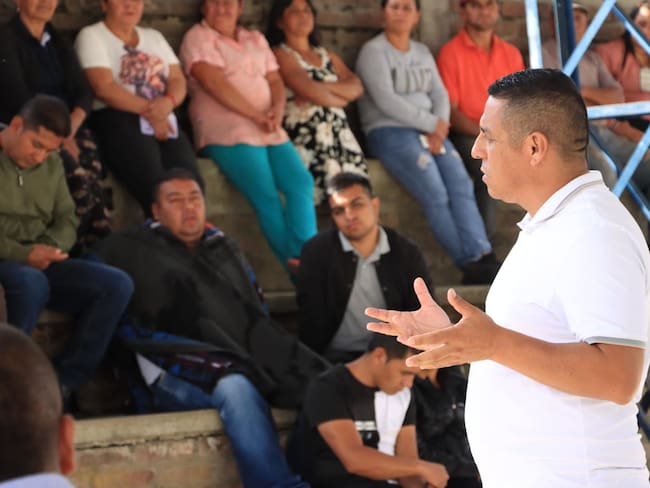 Fabio Rodríguez, alcalde de Balboa, Cauca. Crédito: Alcaldía de Balboa.