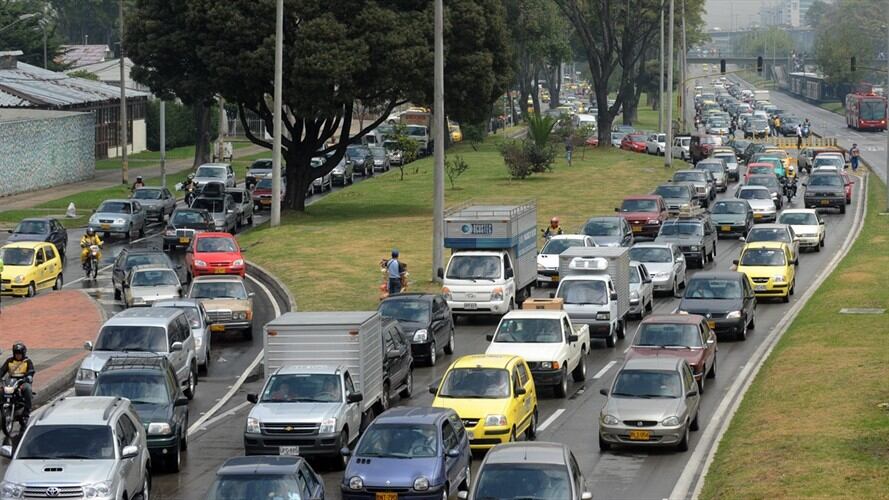 Pico y placa en Bogotá. Foto: Getty
