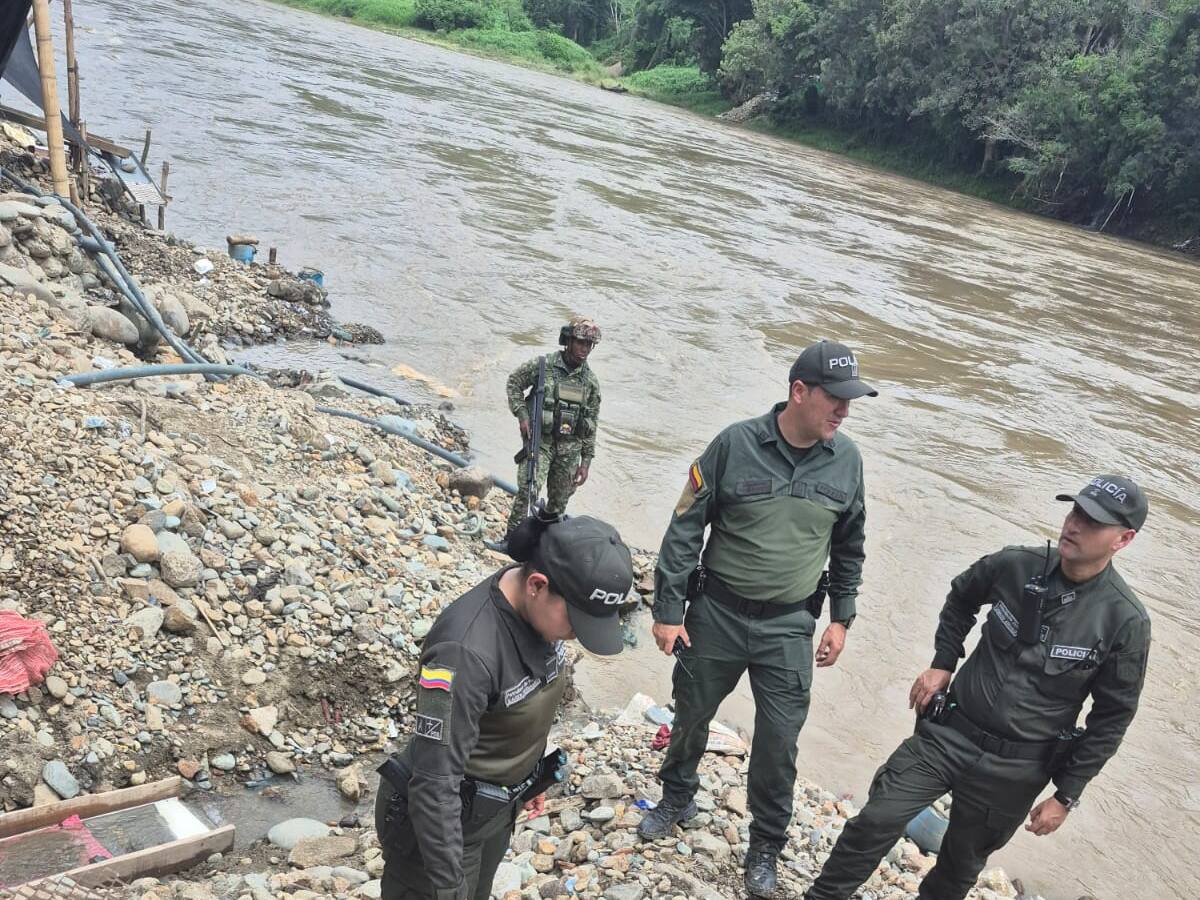 Operación ‘Florencia XIV’ deja 11 capturados y dos minas intervenidas en Supía, Caldas