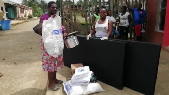 Entrega de ayudas en Nariño-Unidad de Víctimas. Foto: