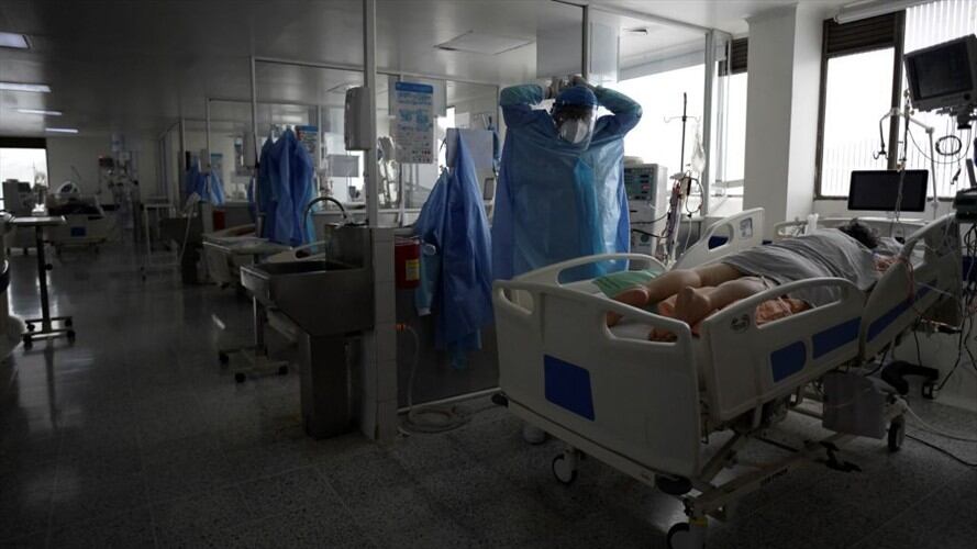 Casos COVID-19 en Colombia. Foto: Getty Images / RAUL ARBOLEDA