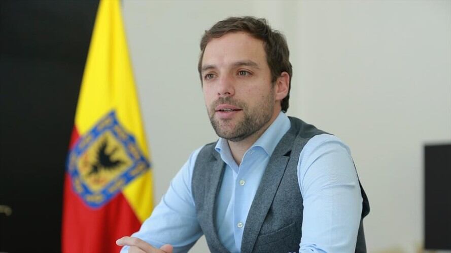 Secretario de Gobierno de Bogotá, Luis Ernesto Gómez. Foto: Cortesía Secretaría de Gobierno de Bogotá