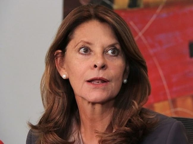 La vicepresidenta Marta Lucía Ramírez. Foto: Colprensa