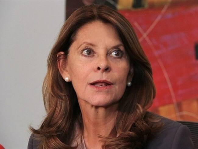 La vicepresidenta Marta Lucía Ramírez. Foto: Colprensa