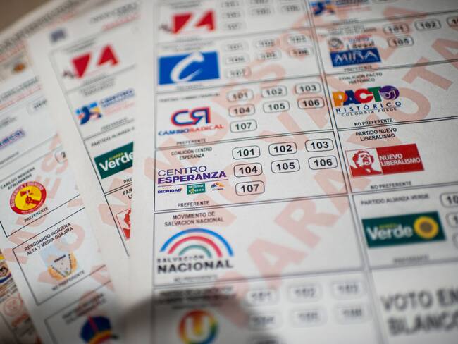 Elecciones Legislativas en Colombia 2022. (Photo by Sebastian Barros/NurPhoto via Getty Images)