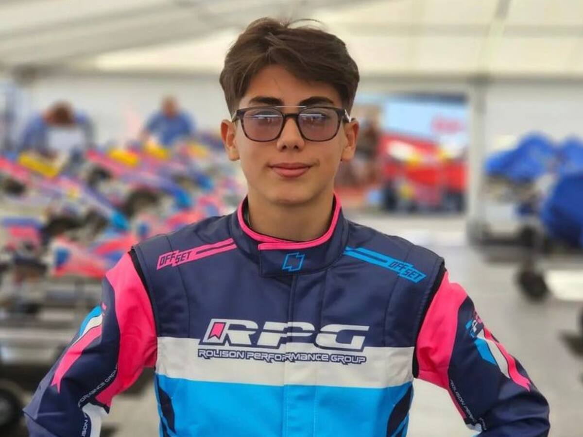 Amador Martínez, la joven promesa colombiana que sueña con llegar a la Fórmula 1