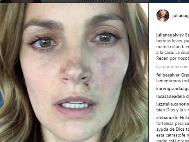 La actriz colombiana, Juliana Galvis . Foto: Intagram/ Juliana Galvis.