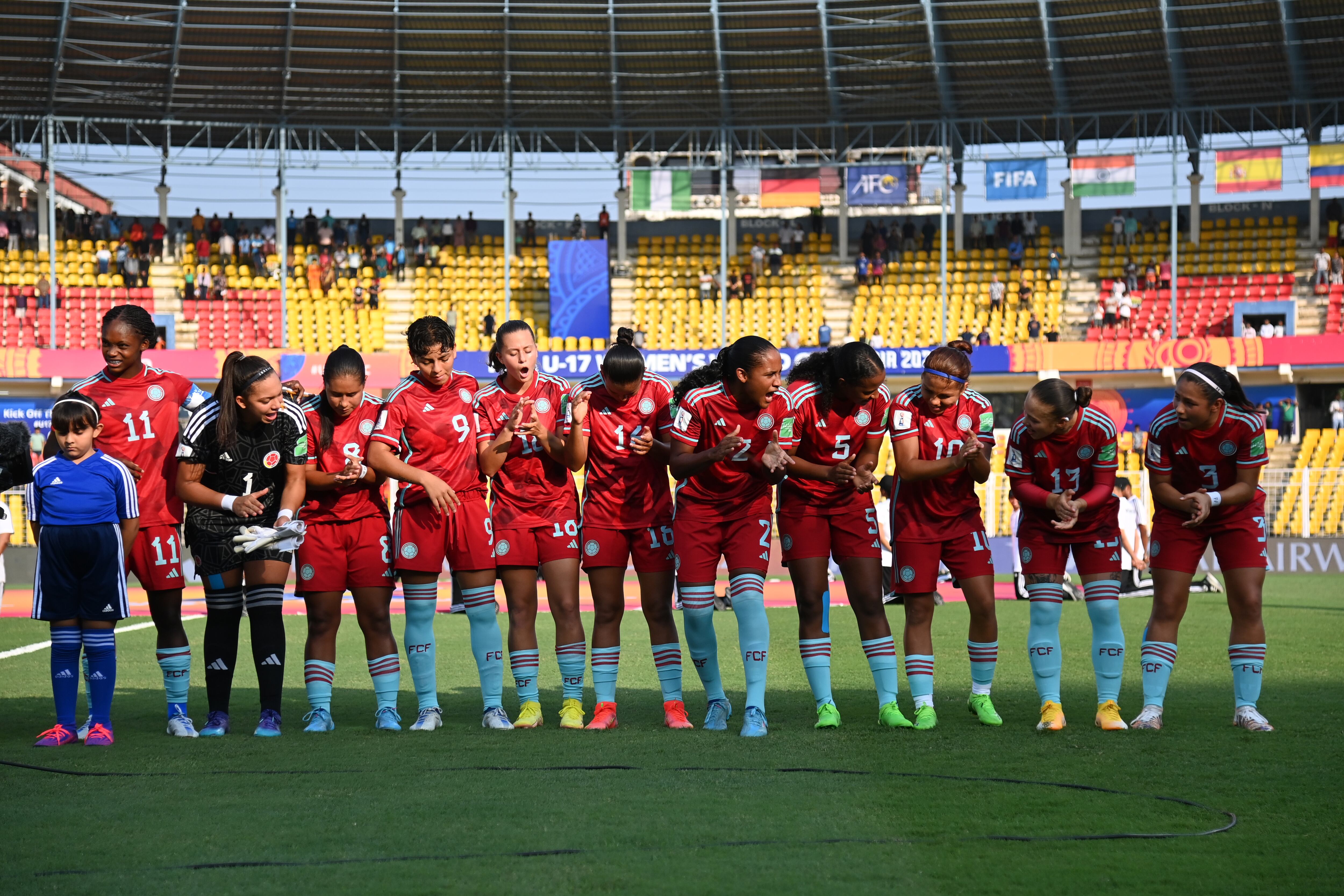 Selección Colombia Femenina Sub-17. (Photo by Masashi Hara  - FIFA/FIFA via Getty Images)
