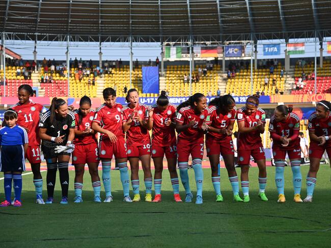 Selección Colombia Femenina Sub-17. (Photo by Masashi Hara - FIFA/FIFA via Getty Images)