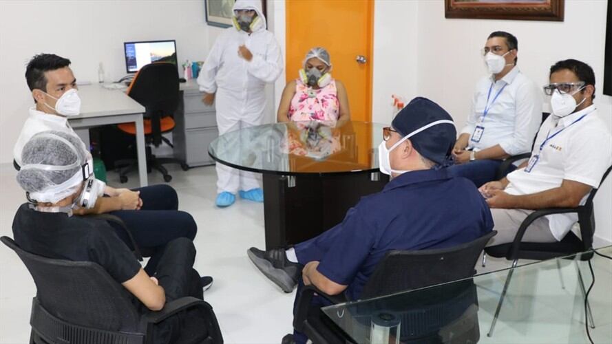 Las autoridades han iniciado una serie de jornadas para evidenciar los indicadores de ocupación en los centros asistenciales. Foto: Cortesía