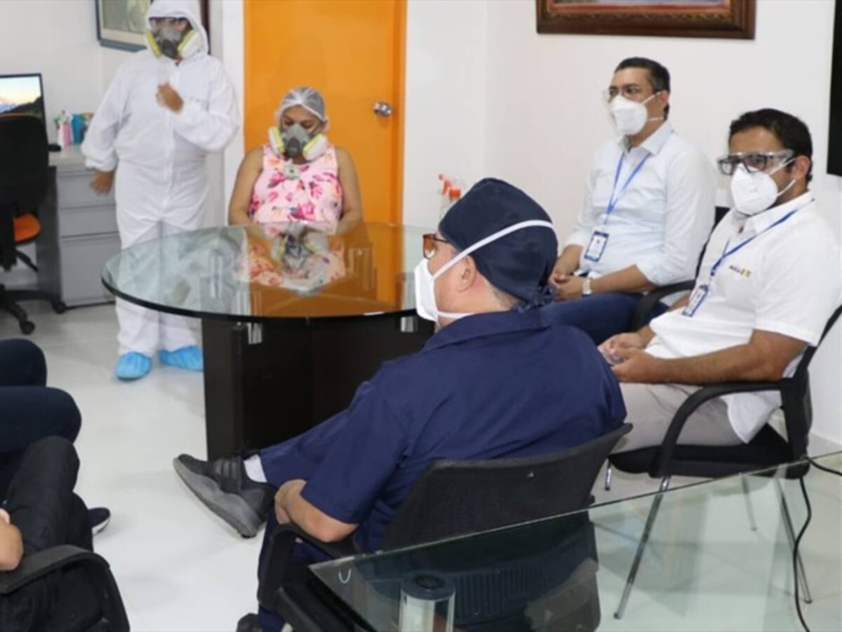 Inspeccionan disponibilidad de camas UCI en nueve clínicas de Montería