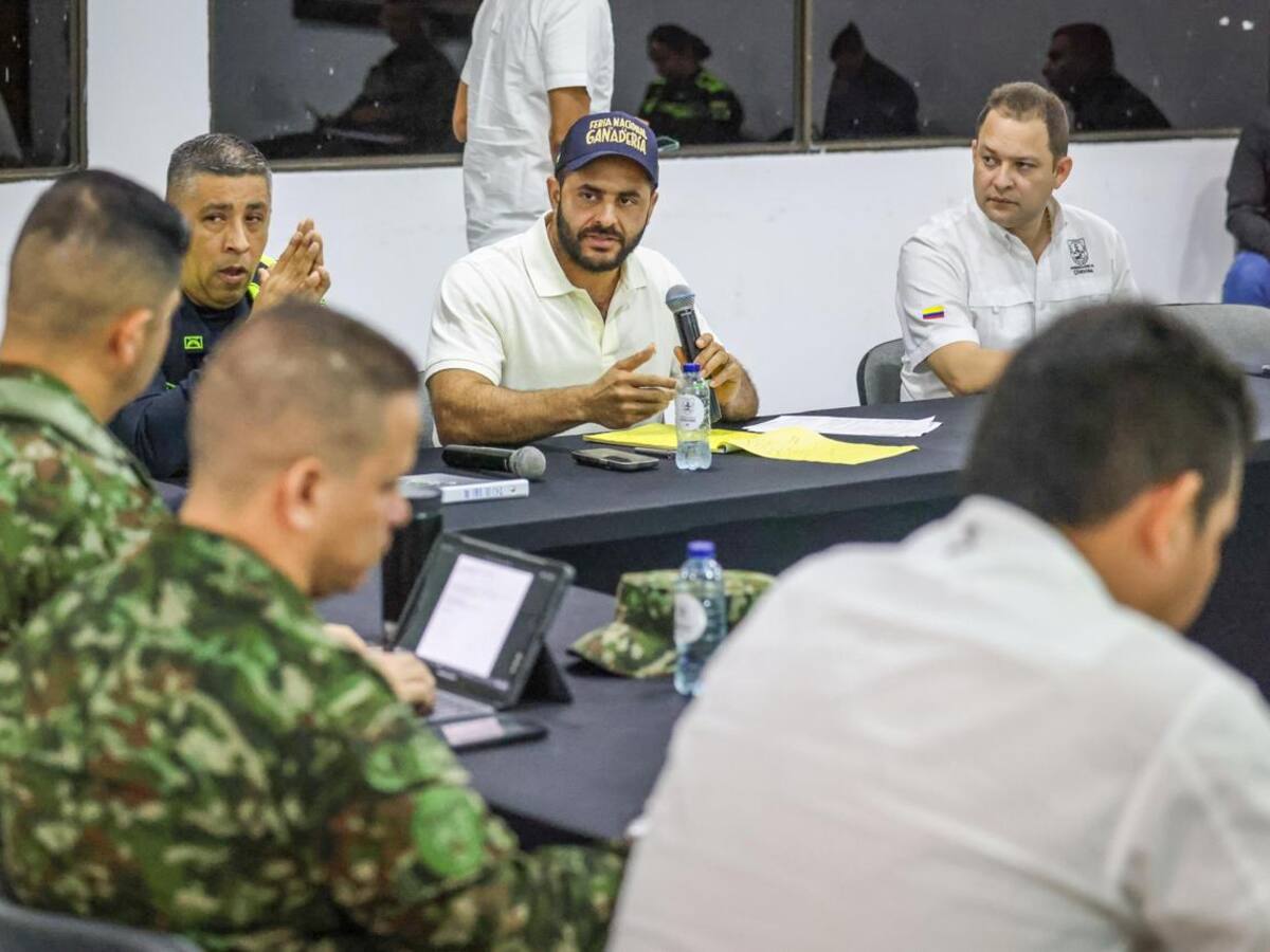 Gobernador de Córdoba solicitó aumento de pie de fuerza para varios municipios del departamento