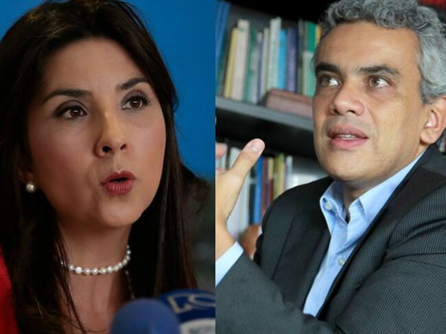 María Victoria Angulo y Ricardo Lozano. Foto: Colprensa