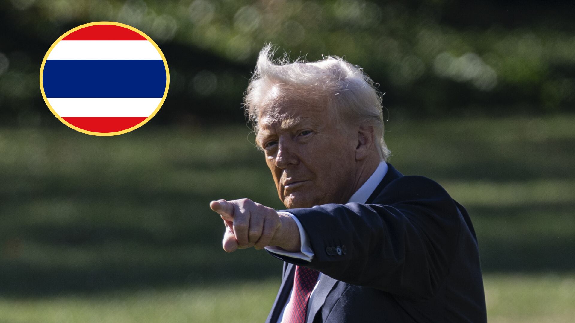 Donald Trump. Foto: Celal Gunes, Getty Images. Tailanda. Foto: Getty Images.