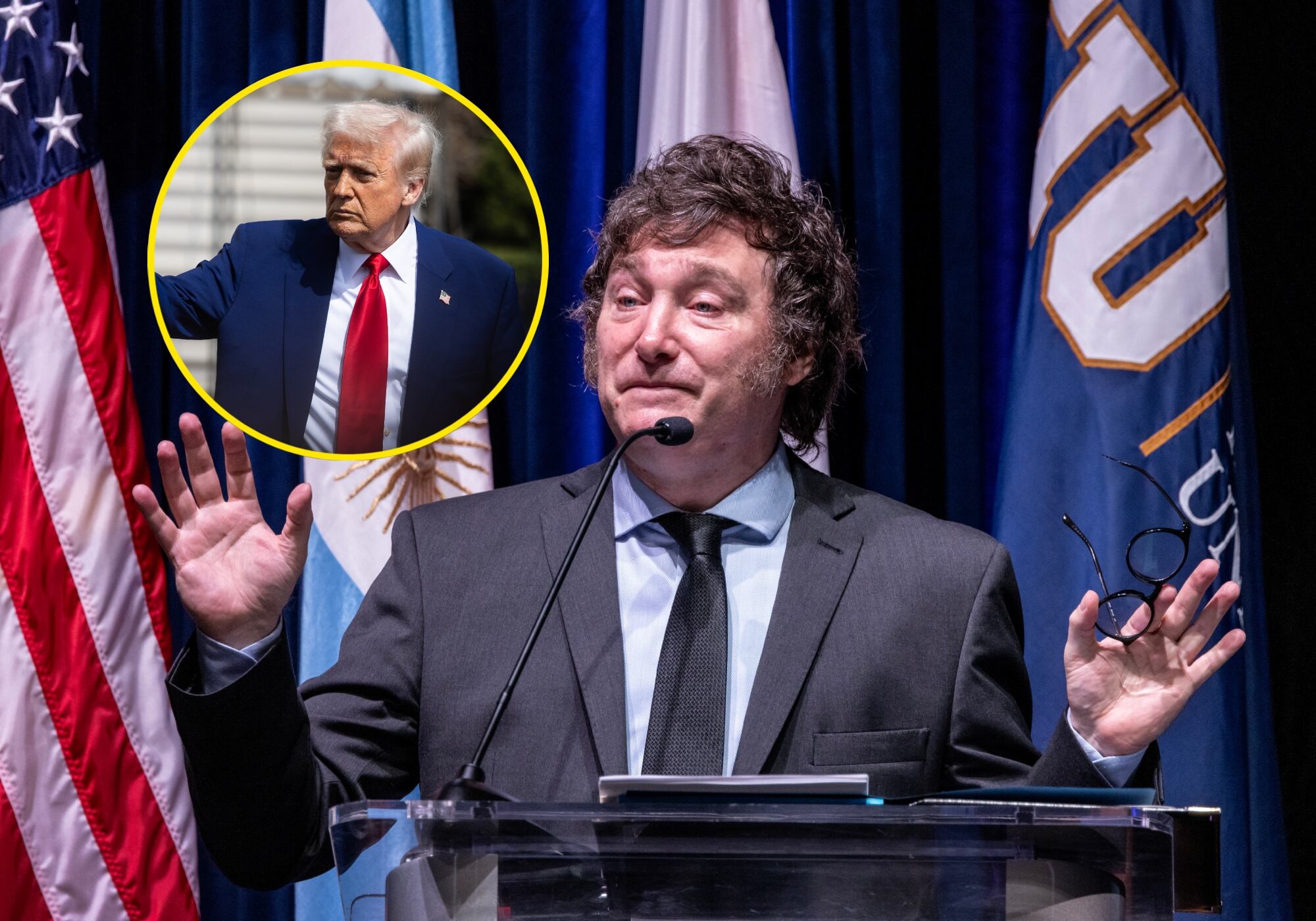 Al igual que Donald Trump, Milei no participará del G20 de Sudáfrica, pero enviará a su canciller. Foto: EFE.